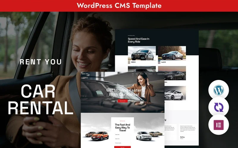 Rentyou – Thème WordPress polyvalent et réactif pour la location de voitures