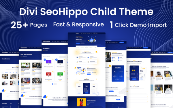 Thème WordPress SEO Hippo WordPress Woocommerce Divi Child Theme