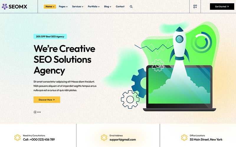 SeoMx – Thème WordPress pour le référencement et le marketing numérique