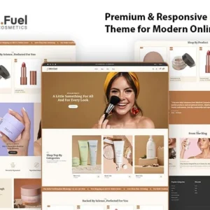 SkinFuel – Le thème Shopify qui valorise les marques de beauté et de soins de la peau