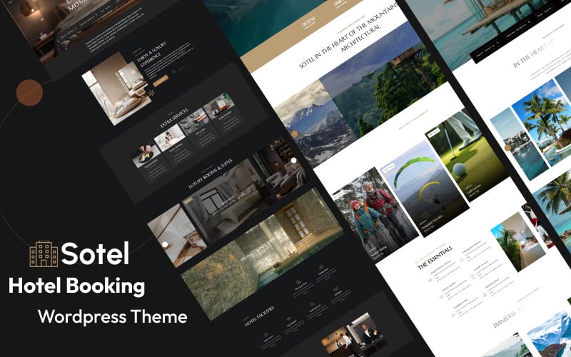 Sotel – Thème WordPress pour réservation d’hôtels et de luxe