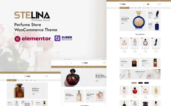 Stelina - Thème WooCommerce pour parfumerie