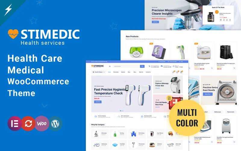 Stimedic – Thème WooCommerce pour pharmacie et magasin médical