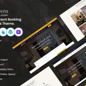 Tavern - Thème WordPress polyvalent pour réservation d'hôtels et de complexes hôteliers