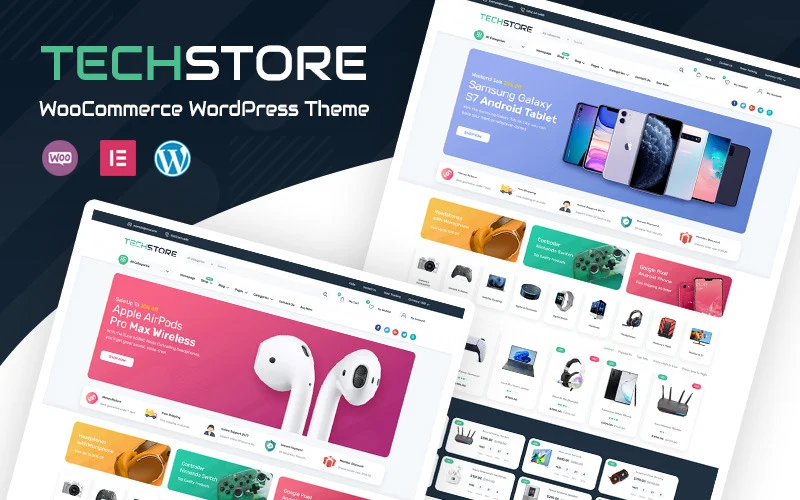 TechStore – Thème WordPress WooCommerce pour l’électronique