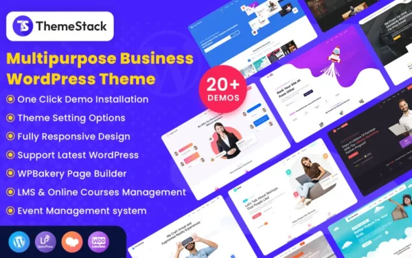 ThemeStack - Thème WordPress polyvalent pour entreprises