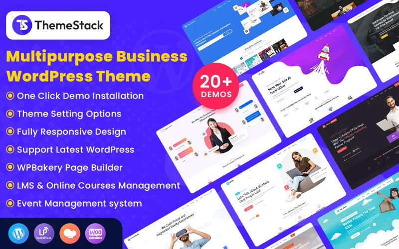 ThemeStack – Thème WordPress polyvalent pour entreprises