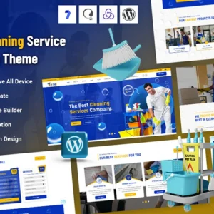 Visel - Thème WordPress pour service de nettoyage