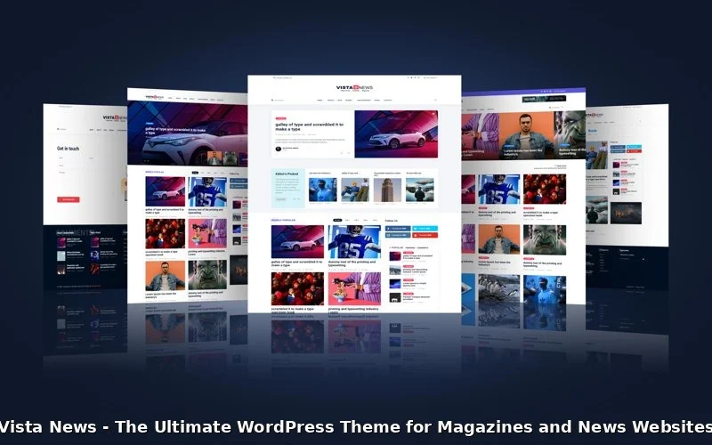 Vista News – Le thème WordPress ultime pour les magazines et les sites d’actualités