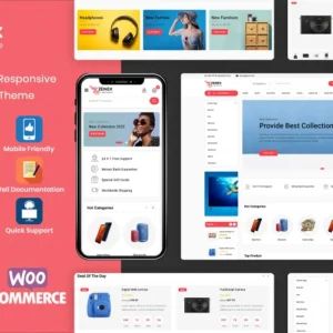 Zenex - Thème WooCommerce polyvalent pour le commerce électronique