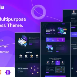Zomia - Thème WordPress pour la cybersécurité