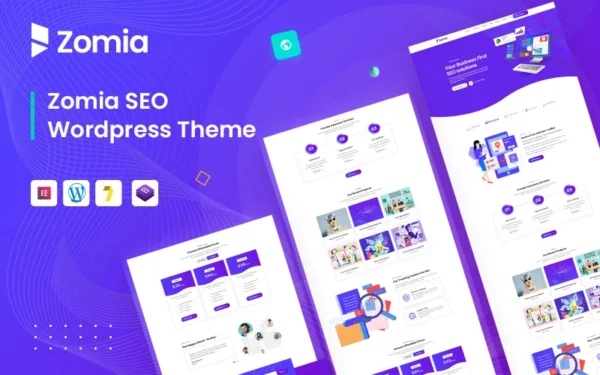 Zomia - Thème WordPress pour le marketing SEO