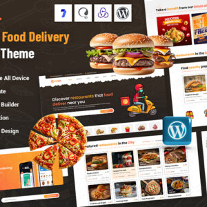 Zozo - Thème WordPress pour la livraison de repas au restaurant